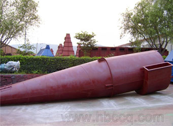 上海某軍工企業機加工銅屑分離用旋風除塵器安裝完畢 上海某軍工企業機加工銅屑分離用旋風除塵器安裝完畢